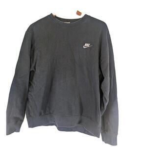 Men's Nike Crew Neck Size Large Black Long Sleeved